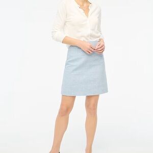 Jcrew Herringbone A-line skirt